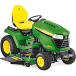 John Deere Rasentraktor X590 mit 122 cm Accel Deep Mähwerk – Modell 2025