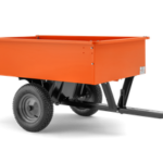 Husqvarna Anhänger 275 Robuster Gartenanhänger mit Heckklappe 225 kg